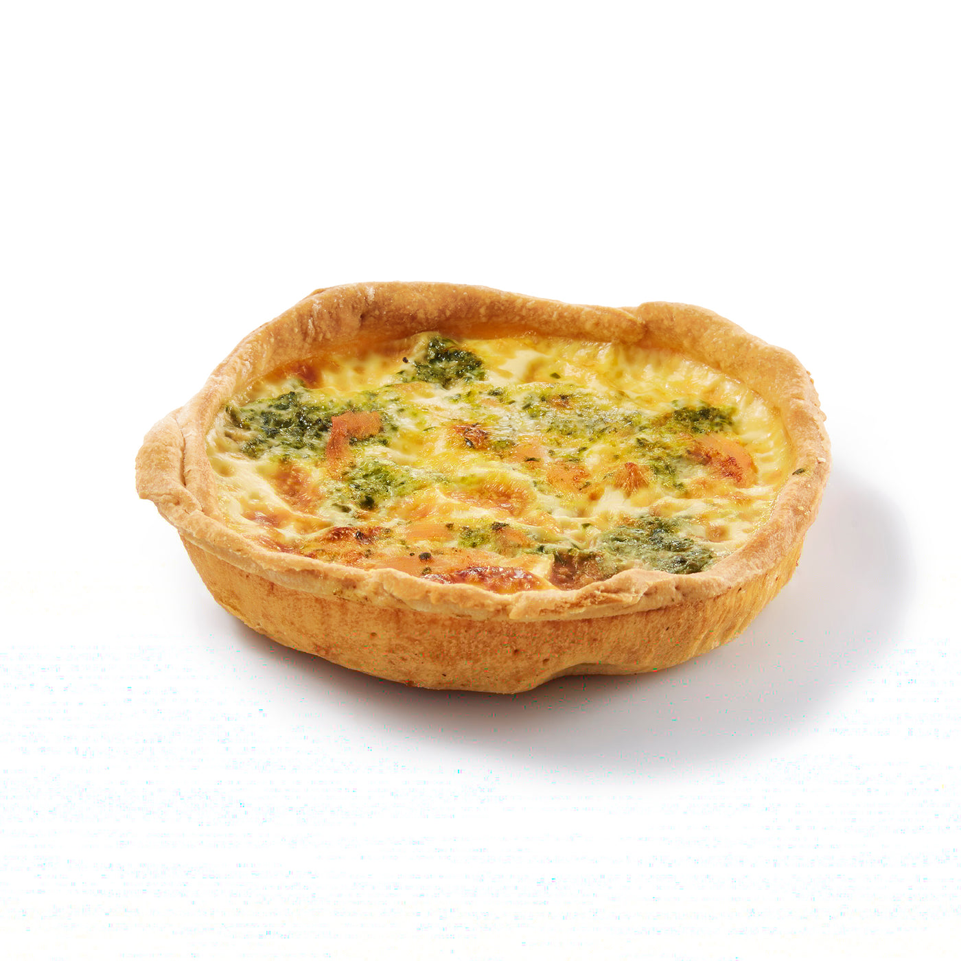 Quiche saumon épinard